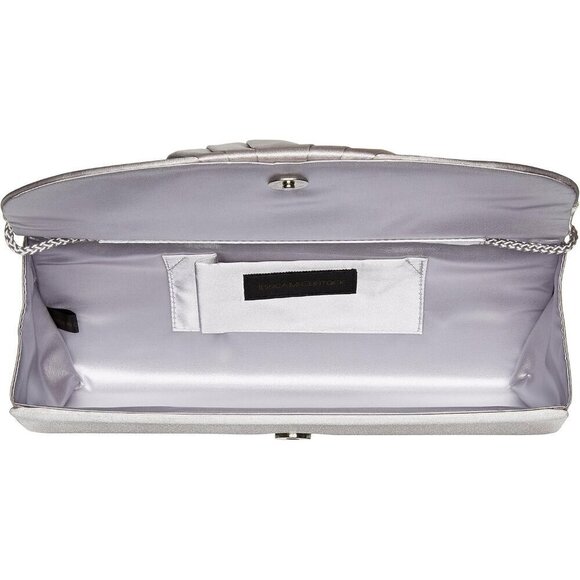 ❤️Angel Satin Tuxedo Flap Evening Clutch for Women - Picture 5 of 6